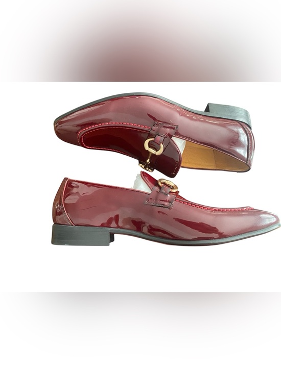 Carrucci Patent Leather Horse Bit Loafer Dress Shoes 8.5 main image 4